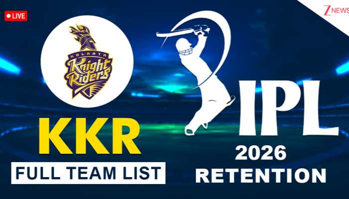 KKR Retained And Released Players List Ahead Of IPL 2026 Auction: Russell &amp; Venkatesh Iyer Released, Rahane Retained, Biggest Purse Ahead Of Auctions
