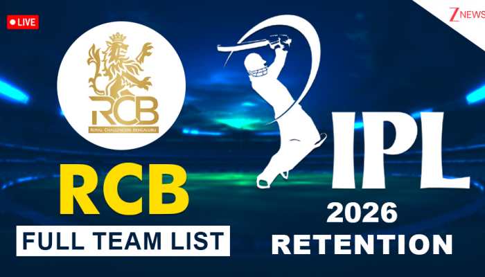 RCB IPL 2026 Retention Full List: Complete Details of Retained, Released Players, Purse Remaining and Slots Available