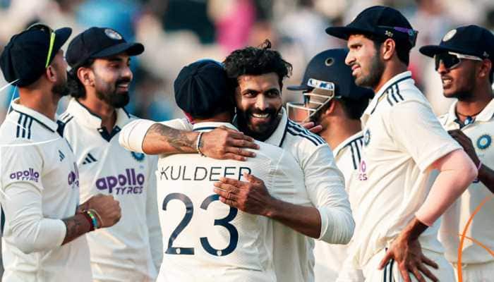 1st Test: Ravindra Jadeja Takes Four Wickets As South Africa Slump To 93-7 At Stumps, Lead India By 63 Runs On Day 2