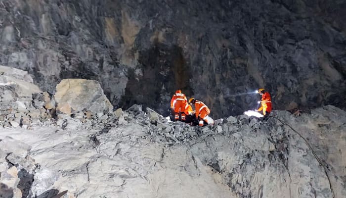 UP: NDRF, SDRF Intensify Operations After Stone Mine Collapses In Sonbhadra; Families Wait In Anguish