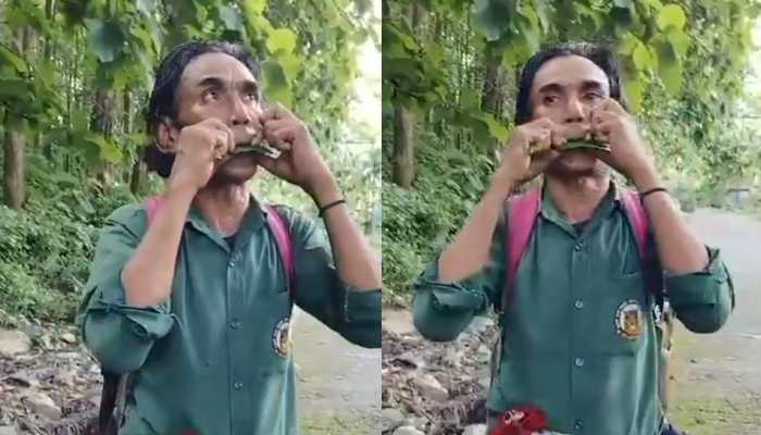 Viral: IFS Officer Shares Mesmerising Leaf-Whistle Video, Internet Is Amazed