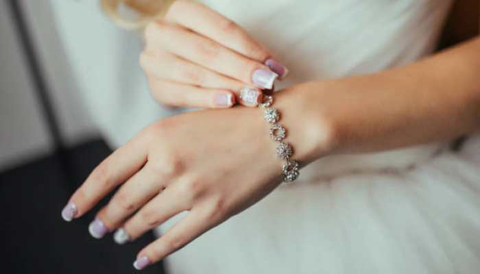 Elegant Gold-Plated &amp; Rose Gold Wedding Bracelets for Women