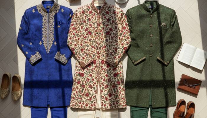 Sherwanis for the Groom: Style, Comfort Combined!