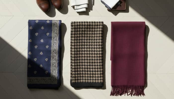 Men’s Stoles That Blend Warmth and Style