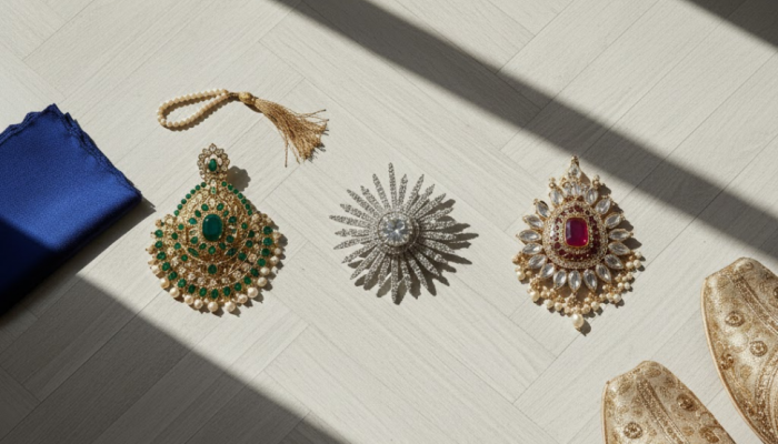 Men’s Sherwani Brooches to Add Royalty, Charm in 2025