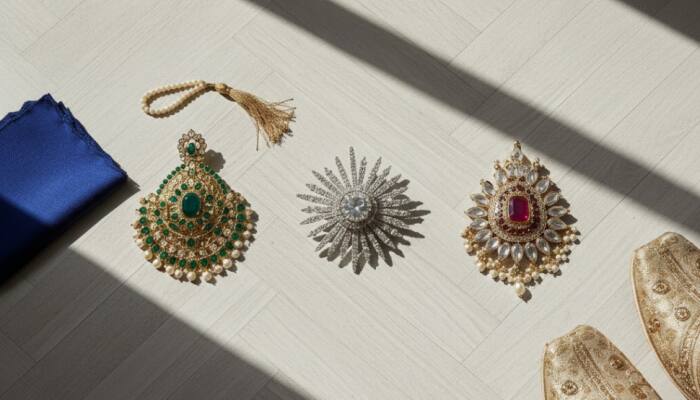 Men’s Sherwani Brooches to Add Royalty, Charm in 2025 