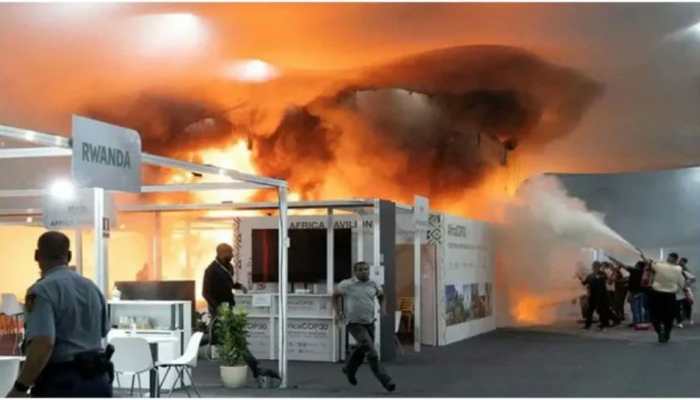 Fire At COP30 Venue Forces Evacuation As Delegates Flee Amid Sirens And Smoke