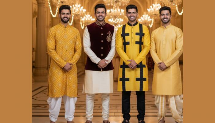 Vibrant Haldi Outfit Ideas for Men: Look Festive, Fresh &amp; Stylish