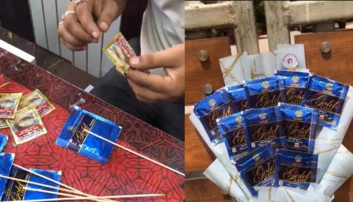 Woman Gifts Boyfriend Gutka Bouquet; Netizens Say ‘Love Is Cancerous’ | Watch
