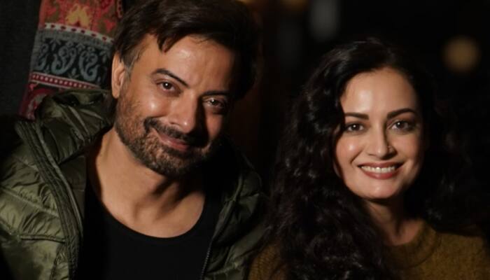 Dia Mirza Wraps Up Shooting For Upcoming Love Story With Rahul Bhat - SEE POST