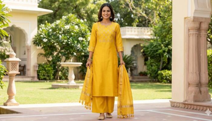Bright Haldi Ceremony Outfits To Shop On Amazon