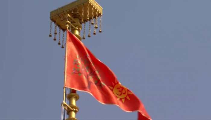 Ayodhya Dharma Dhwaj Explained: Symbolism Behind Sun, Om And Kovidara Tree On Ram Mandir Flag