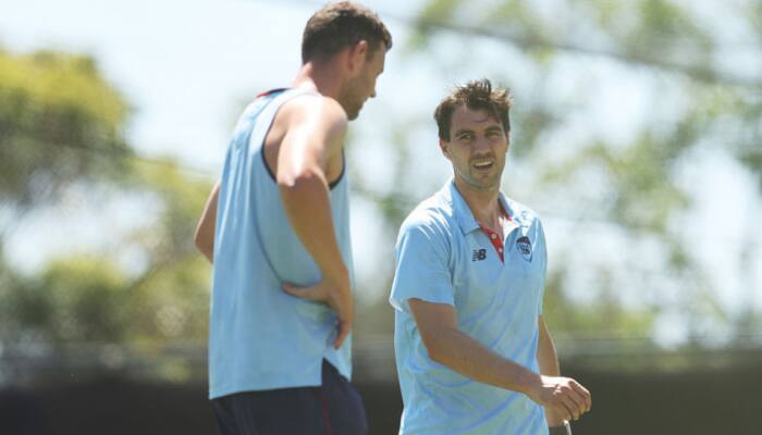 Pat Cummins Trains With Pink Ball As Hazlewood Steps Up Recovery Ahead Of Brisbane Day-Night Test