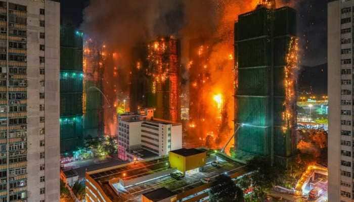 WATCH: Deadly Hong Kong High-Rise Fire Claims 36 Lives, 79 Missing In Tai Po