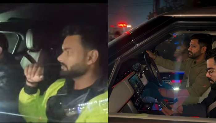 MS Dhoni Gives Virat Kohli A Ride Home After Heartwarming Ranchi Reunion - WATCH