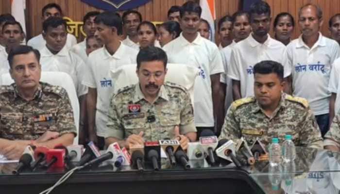 Chhattisgarh: 37 Maoists, Including 12 Women Surrender In Dantewada