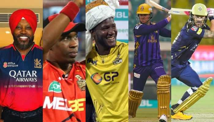 Top Cricketers From RCB, SRH, GT, CSK, MI, DC, RR Who Also Played In PSL - In Pics