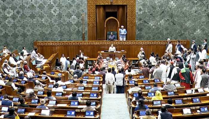 Day One Of Winter Session: Radhakrishnan Assumes Chair, Opposition Attacks And Puppy In Parliament
