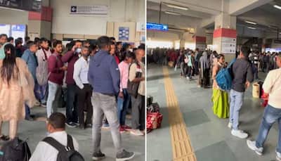 Watch: Viral Clip Shows Long Ticket Queues At Delhi Metro Station Even As Smart Ticketing Option Exists