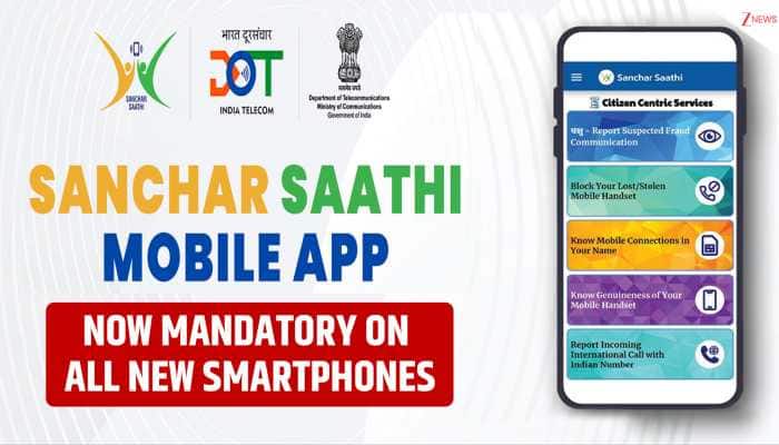 Sanchar Saathi App Now Mandatory on All New Smartphones Govt’s Big Move to Stop Mobile Frauds