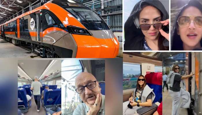 Indian Railways On Celebs List: 6 Actors Who Travelled In Vande Bharat Trains & Enjoyed Their Train Rides - In Pics