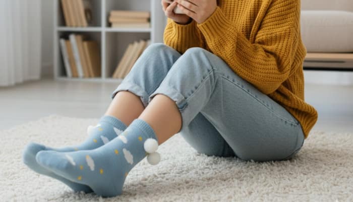 Soft And Warm Women Socks For Daily And Winter Comfort