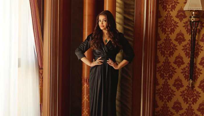 Aishwarya Rai Bachchan Oozes Oomph In Black Evening Gown At Red Sea Film Festival