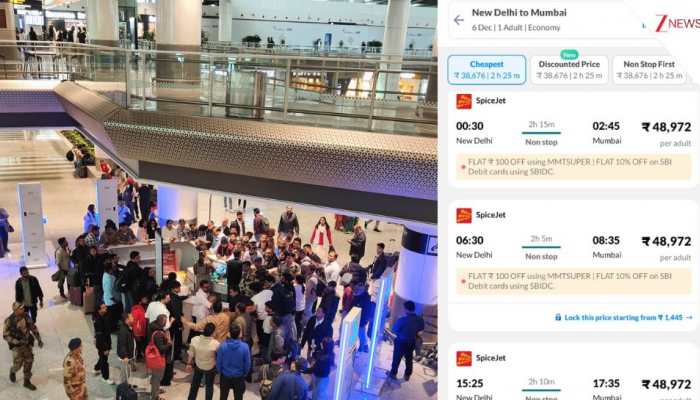 IndiGo Cancels Flights; Ticket Prices Between Delhi-Mumbai Soar