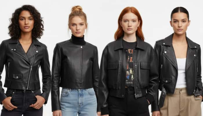 Chic Leather Crop Jackets Every Woman Wants This WInter Season