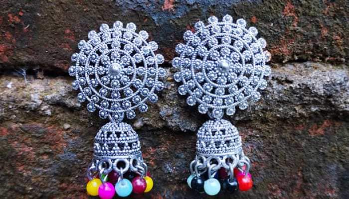 Gold-Plated, Kundan &amp; Meenakari Jhumkas for Women