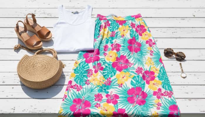 Printed &amp; Flared Maxi Skirts – Twirl &amp; Shine in Style! 
