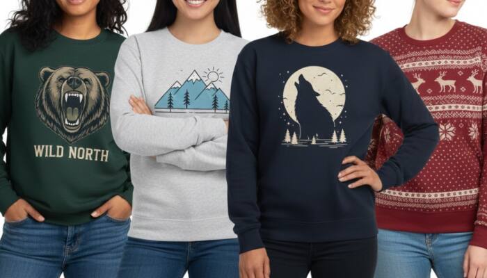 Trendy Winter Sweatshirts &amp; Sweaters for Women to Stay Stylish and Warm
