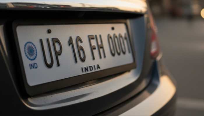 Record Broken: VIP Vehicle Number 'UP16FH 0001' Fetches Rs 27.5 Lakh In Noida Auction