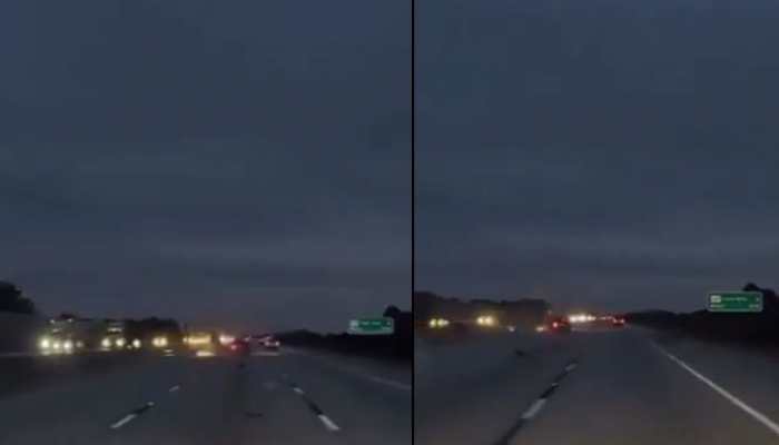 Video: Plane Crash Lands On Florida’s I 95, Slams Into Car; One Hospitalised