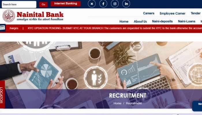 Nainital Bank Recruitment 2025-26: Applications Window Opens Tomorrow At nainitalbank.bank.in- Check Direct Link To Apply Here