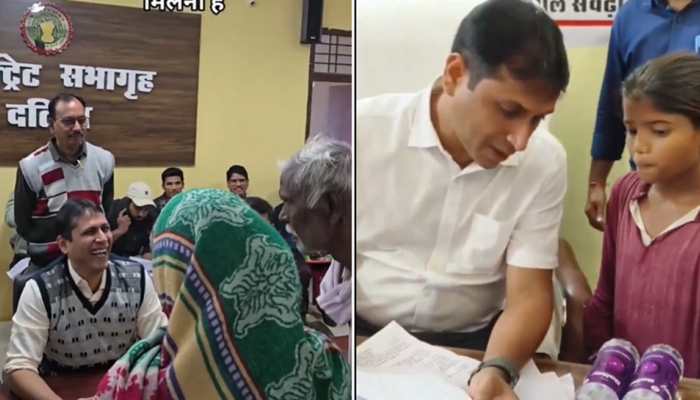 'Sahab Main Hi Hoon’: Elderly Man Fails To Recognize Datia Collector; Walks Out With His Pension Instantly Resolved