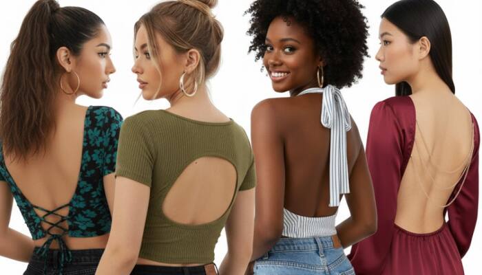 Backless Crop Tops That Elevate Your Style with Modern Confidence