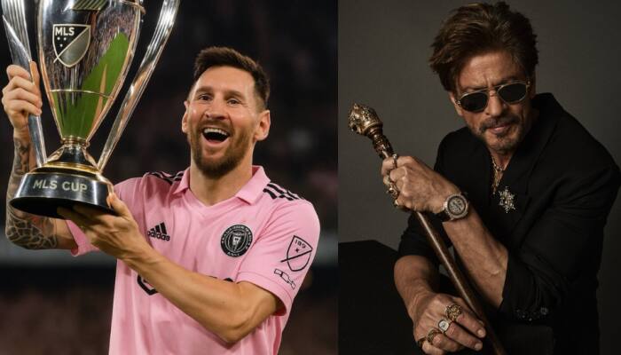 Shah Rukh Khan Arrives In Kolkata Ahead Of Much-Awaited Meeting With Football Legend Lionel Messi
