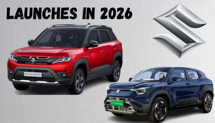 Maruti Suzuki To Launch 4 New Cars In 2026, Including 2 EVs And Brezza Facelift; Check Details 