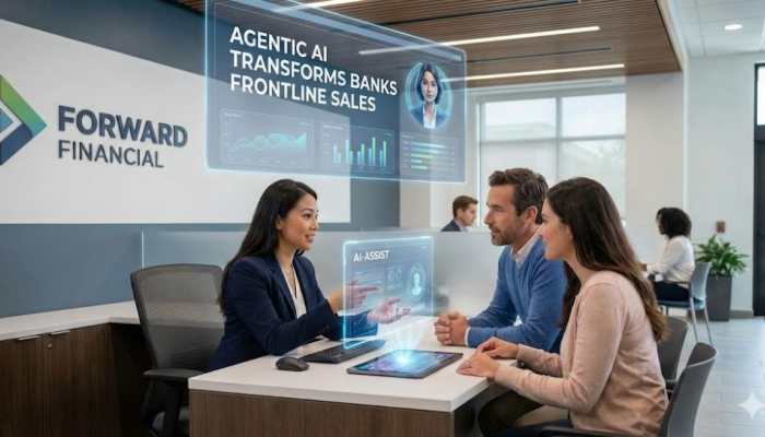 Agentic AI Transforms Banks Frontline Sales, Boosts Productivity And Revenue
