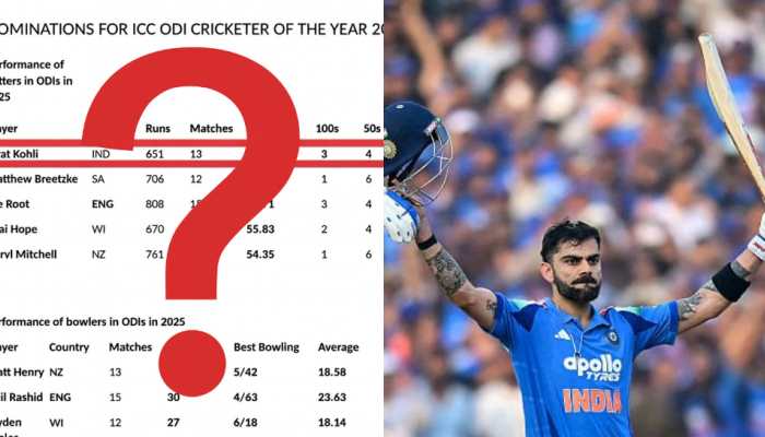 Fact Check: Has Virat Kohli Really Been Nominated For ICC ODI Cricketer Of The Year 2025?