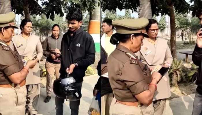 Viral Video: UP Cop's Moral Policing Sparks Outrage After Woman Identified As Sister