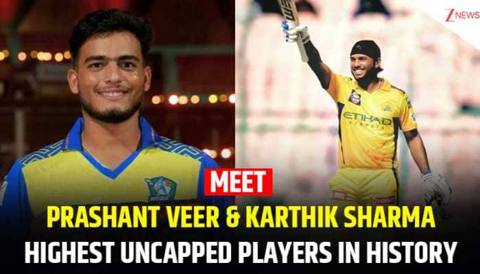 Meet Prashant Veer and Karthik Sharma: CSK's Rs14.20 Cr Highest IPL Uncapped Buys, Dhoni &amp; Jadeja Replacements Unveiled