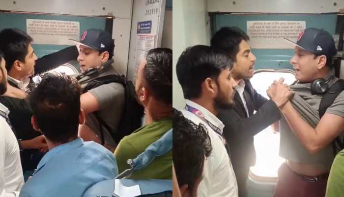 Viral: Indian Railways TTE Catches Passenger By Collar; Tussle Sparks Debate Over Passenger Safety