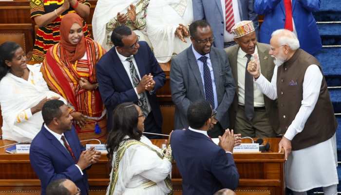 Ethiopian PM Abiy Ahmed Personally Drives PM Modi To Airport, Bids Farewell After Landmark Visit