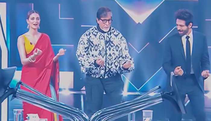 KBC 17: Kartik Aaryan Asks Amitabh Bachchan If Jaya Bachchan Knows His Mobile Password