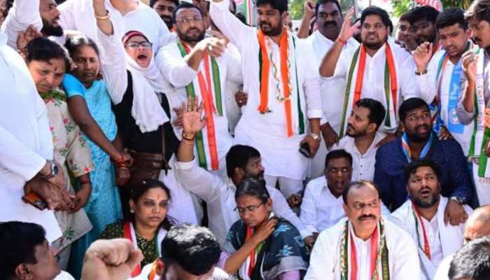 Congress Holds State‑Wide Protests In Telangana Over National Herald Case