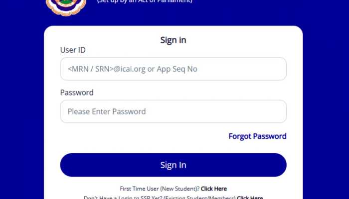 ICAI CA Foundation January Session 2026 Admit Card Out At eservices.icai.org- Check Direct Link To Download Hall Ticket Here