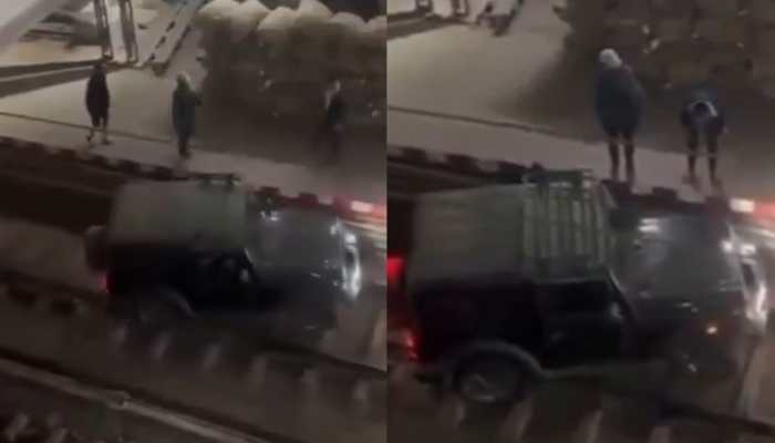 Thar Havoc On Dimapur Railway Station Track, Viral Video Shocks Netizens | Watch