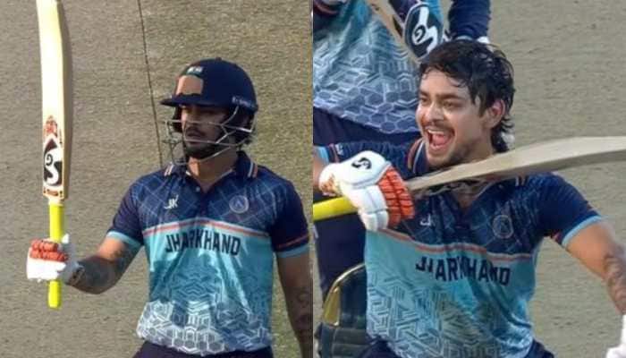Ishan Kishan’s Explosive Hundred Sends Message To Selectors As Jharkhand Crush Haryana To Lift Maiden SMAT Title - Watch